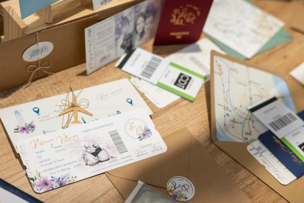 Fragmento del stand en la feria de bodas